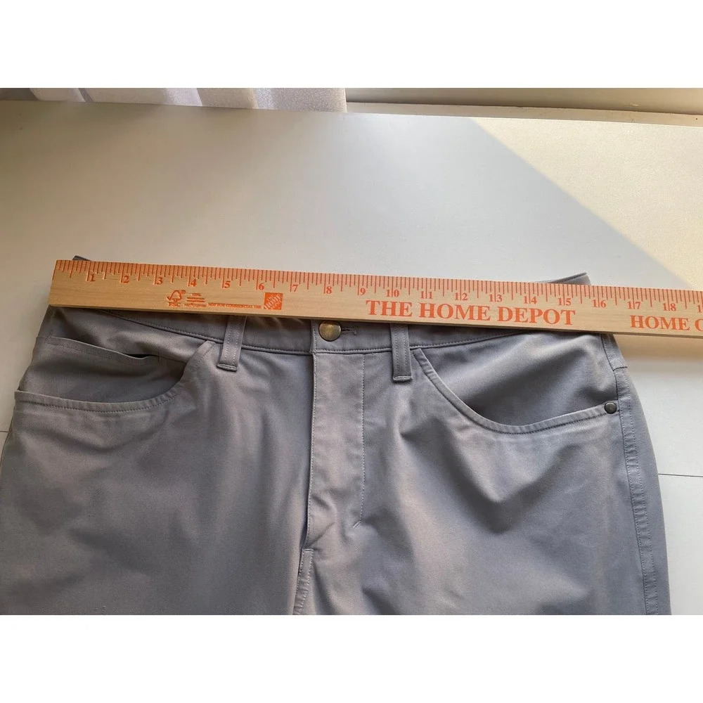 Lululemon ABC Pant Slim 31 Tall Sage Gray Mens Technical 5-Pocket Trousers 31x36